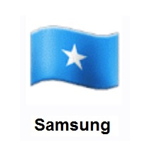 Flag of Somalia on Samsung