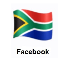 Flag of South Africa on Facebook