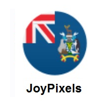 Flag of South Georgia & South Sandwich Islands on JoyPixels