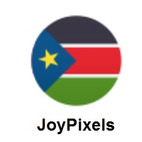 Flag of South Sudan on JoyPixels