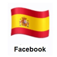 Flag of Spain on Facebook