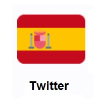 Flag of Spain on Twitter Twemoji