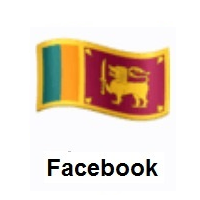 Flag of Sri Lanka on Facebook