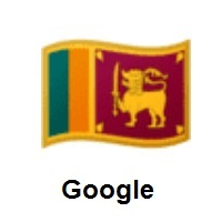 Flag of Sri Lanka on Google Android