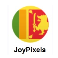 Flag of Sri Lanka on JoyPixels