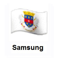 Flag of St. Barthélemy on Samsung