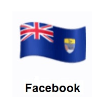 Flag of St. Helena on Facebook