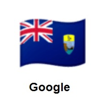 Flag of St. Helena on Google Android