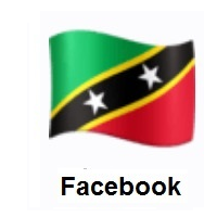 Flag of St. Kitts & Nevis on Facebook