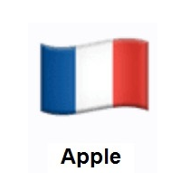 Flag of St. Martin on Apple iOS