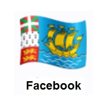 Flag of St. Pierre & Miquelon on Facebook