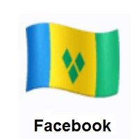 Flag of St. Vincent & Grenadines on Facebook