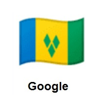 Flag of St. Vincent & Grenadines on Google Android