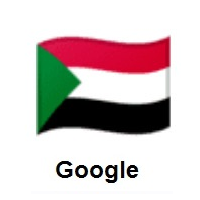 Flag of Sudan on Google Android