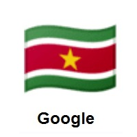 Flag of Suriname on Google Android