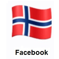 Flag of Svalbard & Jan Mayen on Facebook