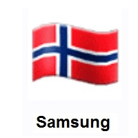 Flag of Svalbard & Jan Mayen on Samsung