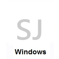Flag of Svalbard & Jan Mayen on Microsoft Windows