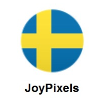 Flag of Sweden on JoyPixels