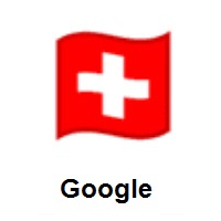 Flag of Switzerland on Google Android