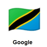 Flag of Tanzania on Google Android