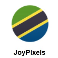 Flag of Tanzania on JoyPixels