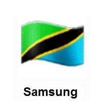 Flag of Tanzania on Samsung