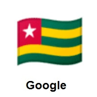 Flag of Togo on Google Android