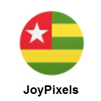 Flag of Togo on JoyPixels