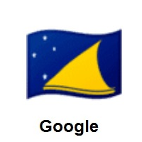Flag of Tokelau on Google Android