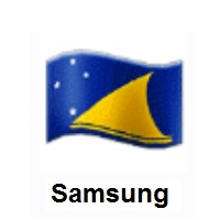 Flag of Tokelau on Samsung