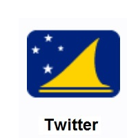 Flag of Tokelau on Twitter Twemoji