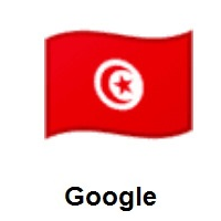 Flag of Tunisia on Google Android