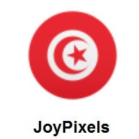 Flag of Tunisia on JoyPixels