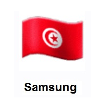 Flag of Tunisia on Samsung