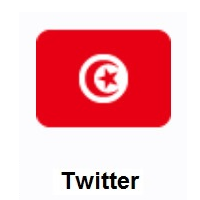 Flag of Tunisia on Twitter Twemoji
