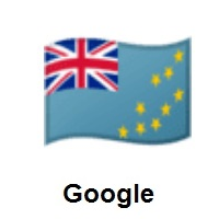 Flag of Tuvalu on Google Android