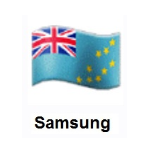 Flag of Tuvalu on Samsung