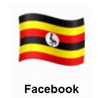 Flag of Uganda on Facebook