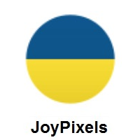 Flag of Ukraine on JoyPixels