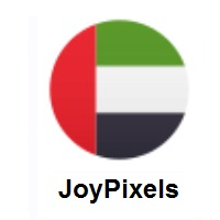 Flag of United Arab Emirates on JoyPixels