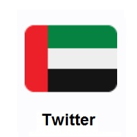 Flag of United Arab Emirates on Twitter Twemoji
