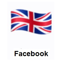 Flag of United Kingdom on Facebook