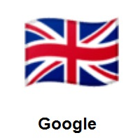Flag of United Kingdom on Google Android