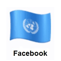 Flag of United Nations on Facebook