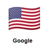 Flag of United States on Google Android