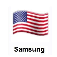 Flag of United States on Samsung