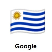 Flag of Uruguay on Google Android