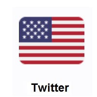 Flag of U.S. Outlying Islands on Twitter Twemoji
