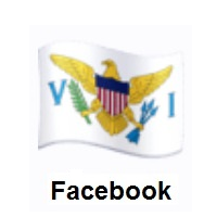 Flag of U.S. Virgin Islands on Facebook